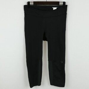 Pearl Izumi Women's Medium Black Mid Rise Crop Activewear Leggings